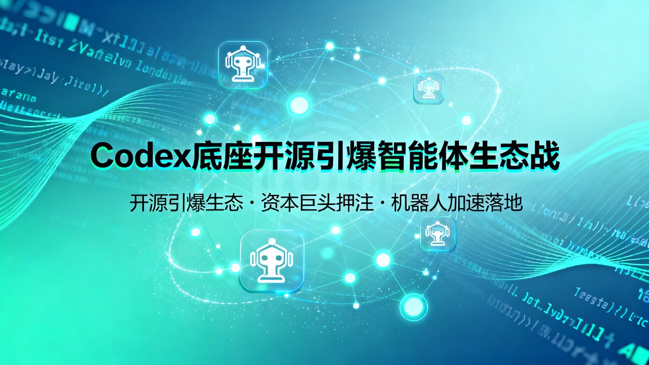 Codex底座开源引爆智能体生态战