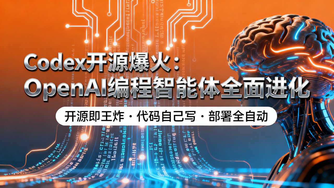 Codex开源爆火：OpenAI编程智能体全面进化